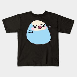 yo-yo I The Funny Tiny Chick with Big Paunch Sticker Kids T-Shirt